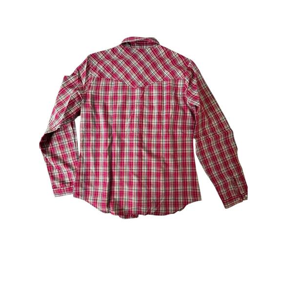 LEVIS VTG Pearl Snap Cowgirl Shirt‎ Western Rodeo Line Dance Chest 36" - Picture 5 of 6